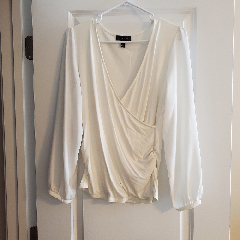 Limited white blouse.  Size small. Worn once